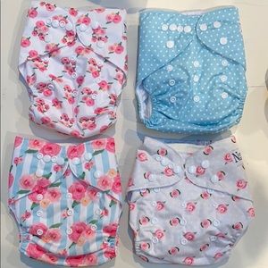 4 Nora’s Nursery Cloth diapers NEVER WORN